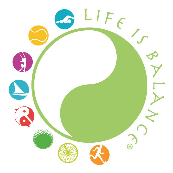 Life is Balance logo t-shirt