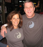 Tim and Sheryl wearing Life is Balance Yoga and Ski